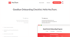 Desktop Screenshot of heyteam.com